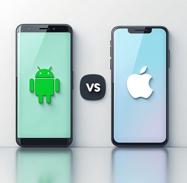 مقایسه اندروید و iOS