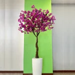 گل کاغذی صورتی 10شاخه