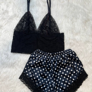 ست نیمتنه شلوارک ساتن