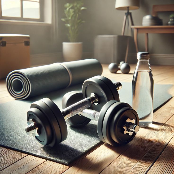 دمبل‌های قابل‌تنظیم خانگی